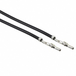 10 pcs : 0797582034 - LEAD PIN-PIN 18AWG BLK 11.8' TIN