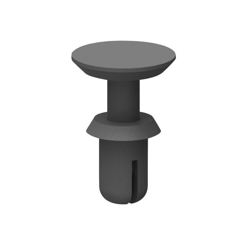 10 pcs : SRH-3555 - SNAP RIVET H-TYPE BLK.118-.157'