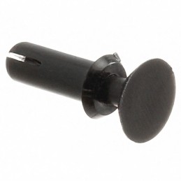 10 pcs : SRH-3080 - SNAP RIVET H-TYPE BLK.197-.256'