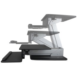 1 pcs - StarTech.com Sit-Stand Desk Converter, Max 30in Monitor, 1 Supported Display(s)