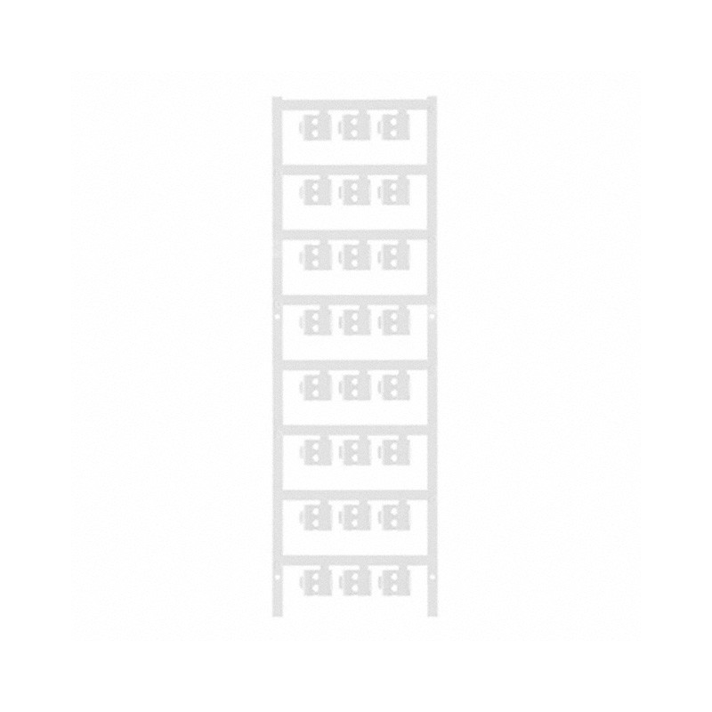 10 pcs : 1758320001 - WIRE MARKER CLIP-ON 5.8X12MM WHT