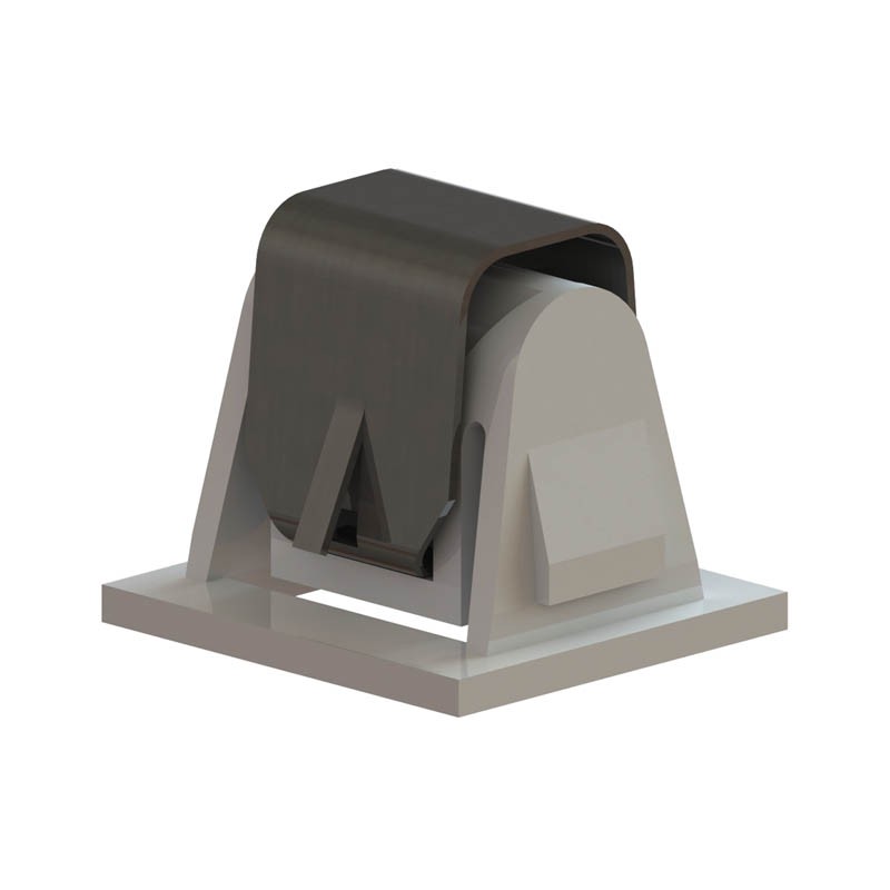 10 pcs : DCS-7 - CATCH SILVR/NAT .515'X.656' HOLE