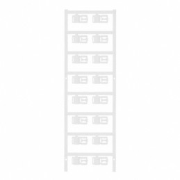 10 pcs : 1025220000 - WIRE MARKR CLIP-ON 12.5X12MM WHT