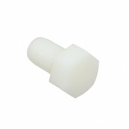 10 pcs : 50M120175J020 - HEX HEAD BOLT, NATURAL, NYLON 6/