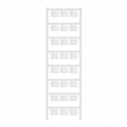 10 pcs : 1062000000 - WIRE MARKER CLIP-ON 9.3X12MM WHT