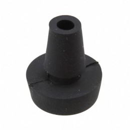 10 pcs : POF-50185 - FOOT CYLINDRICAL 0.528' DIA BLK
