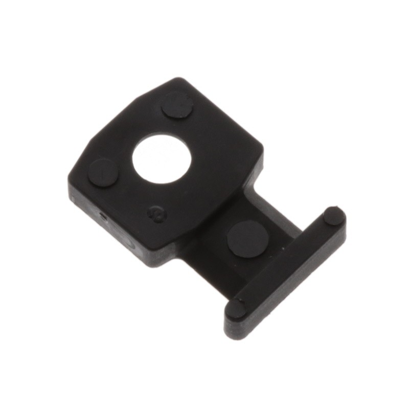 10 pcs : 3-350087-0 - CABLE TIE HLDR SGL SCREW 8 BLK