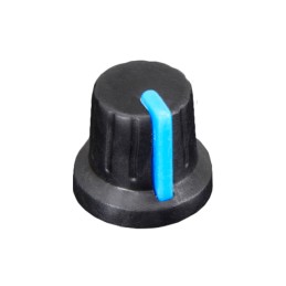 10 pcs : 2048 - KNOB RIBBED W/SKIRT