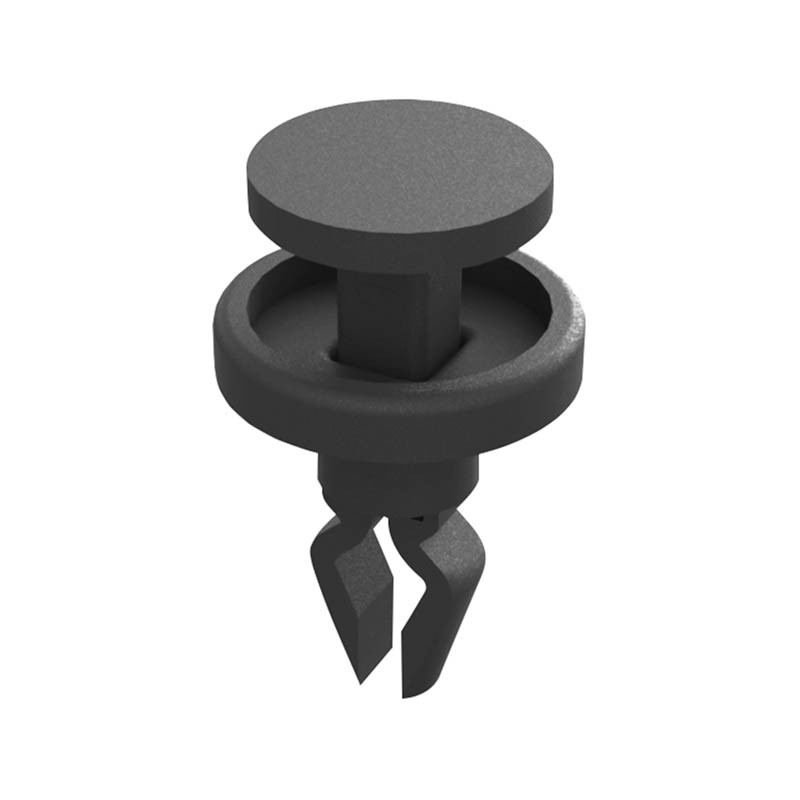 10 pcs : RFL-1BK - RIVET PUSH 0.417' NYLON BLACK