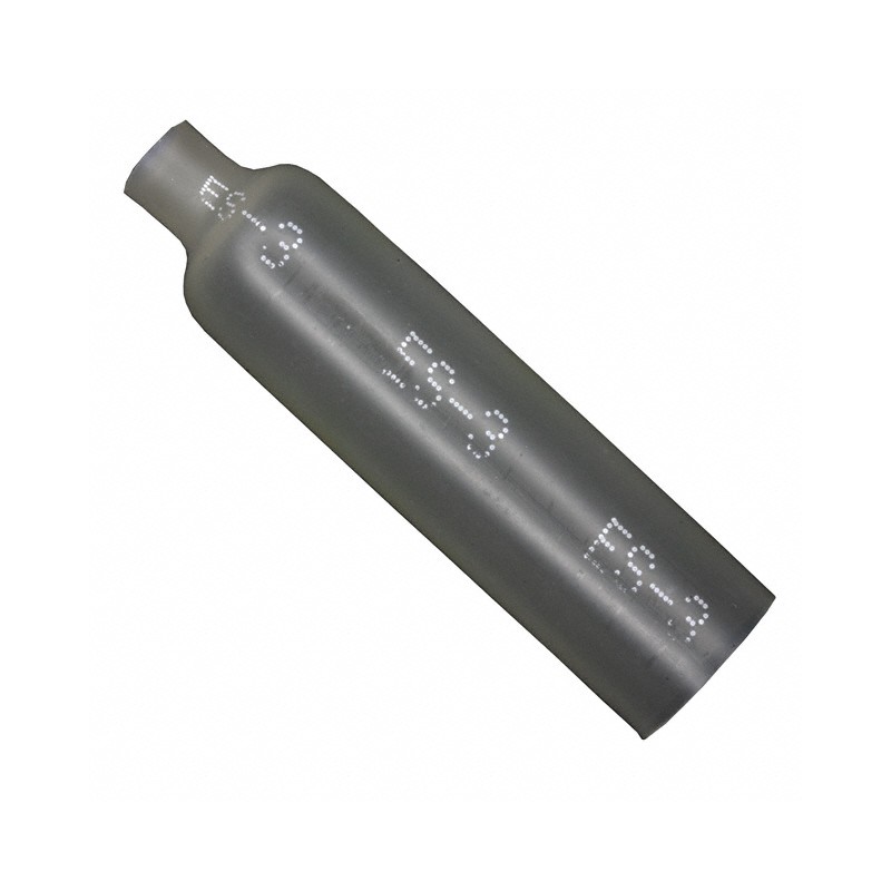 10 pcs : ES-CAP-NO.3-B8-0-50MM - HEATSHRINK END CAP BLACK 10.85MM