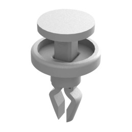 10 pcs : RFL-1 - RIVET PUSH 0.417' NYLON NATURAL