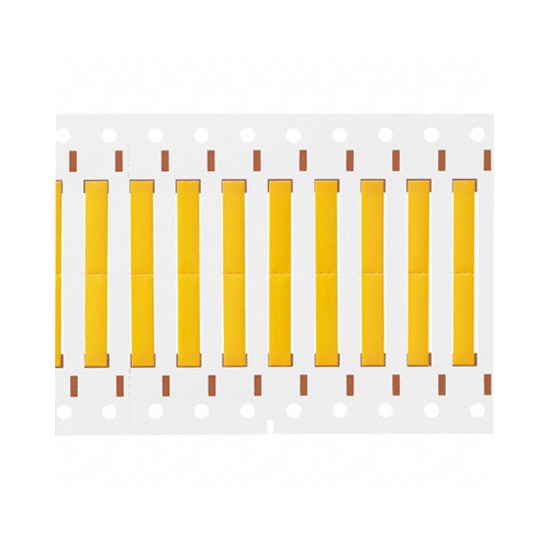 10 pcs : 1961970000 - LABEL HEAT SHRINKABL 0.22X1' YLW