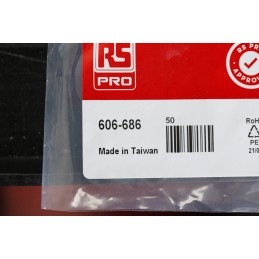 1 Pack of 50 - RS PRO Standoff, M3 x M3 Thread, 10mm Body, Brass, Male/Female, 8mm Stud