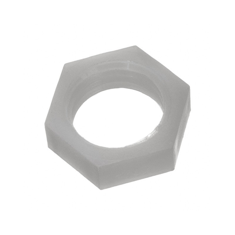 10 pcs : 0425018SJN - HEX JAM NUT 1/4-18 THREAD .225 H