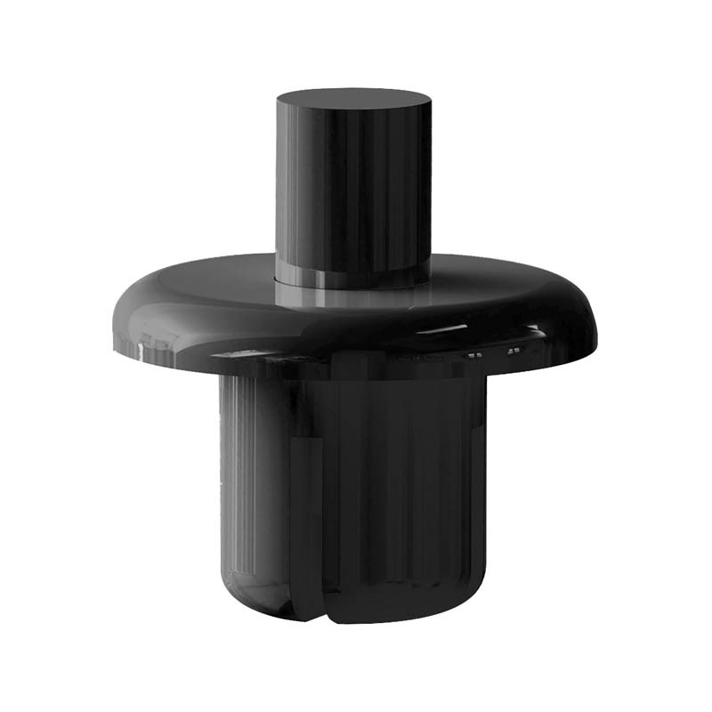 10 pcs : PPR-5080B - RIVET PUSH 0.320' NYLON BLACK