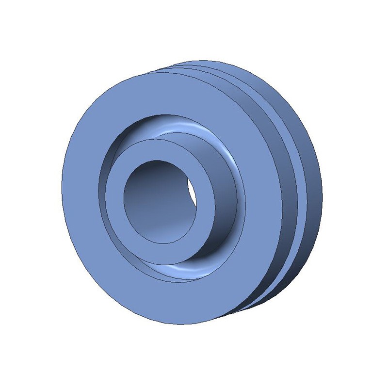 10 pcs : G-601-3 - SCREW GROMMET THERMOPLASTIC YLW