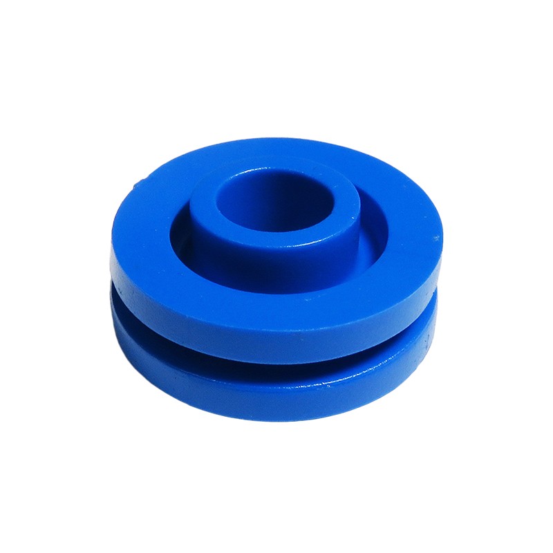 10 pcs : G-601-1 - SCREW GROMMET THERMOPLASTIC BLUE