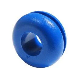 10 pcs : G-521-1 - SCREW GROMMET THERMOPLASTIC BLUE