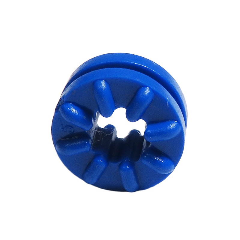 10 pcs : G-412-1 - SCREW GROMMET THERMOPLASTIC BLUE
