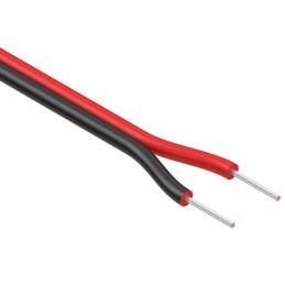 10 pcs : 30-00807 - CBL 2CON 26AWG BLK/RED METER