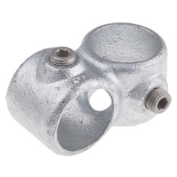 1 pcs - RS PRO M6, M8 90° Connector Connecting Component, Strut Profile Type 1, Round Tube Size Type 1