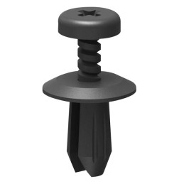 10 pcs : USR-1131 - RIVET SNAP 0.433' NYLON BLACK