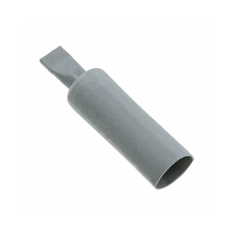 10 pcs : TC-CAPS-4005-8 - HEATSHRINK CAP GRAY 6.4MM