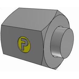 1 Box of 5 - Parker End Cap 8mm x 20mm