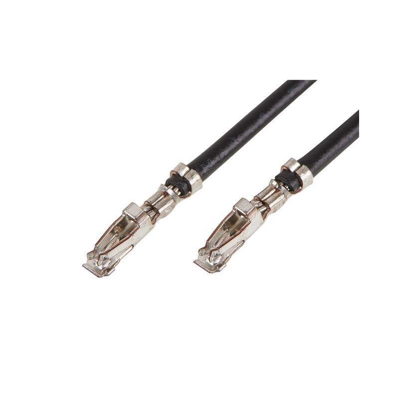 10 pcs : 2175001125 - PRE-CRIMP BK F-F 450MM 22AWG