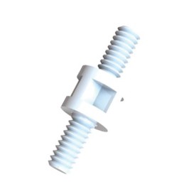 10 pcs : CBS-TMM-4-01 - CBS THR MALE-MALE 1/4' NYLON