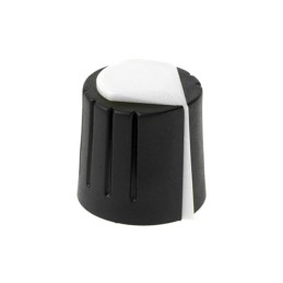 10 pcs : 1117-A - KNOB TWO-SHOT 14.4MM DIA 15MM