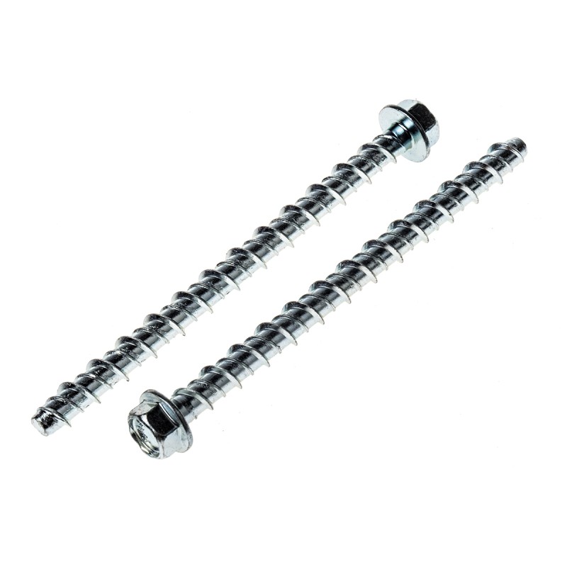 10 pcs - RS PRO Zinc Plated Steel Ankerbolt 6mm x 30mm, 5mm Fixing Hole