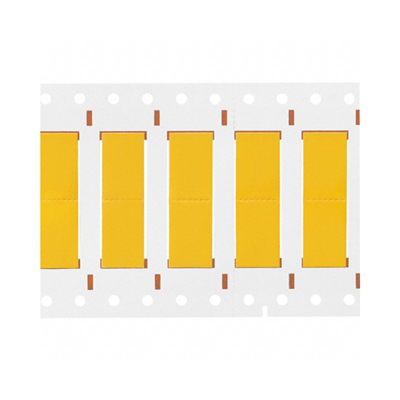10 pcs : 1962000000 - LABEL HEAT SHRINKABL 0.63X1' YLW