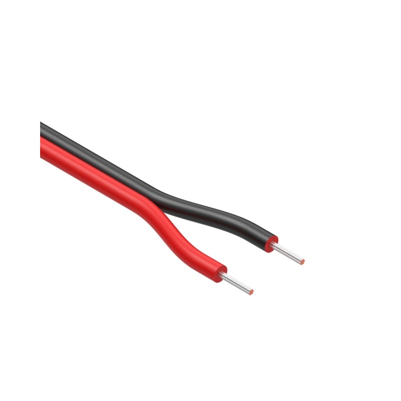 10 pcs : 30-03169 - CBL 2COND 28AWG BLACK/RED METER
