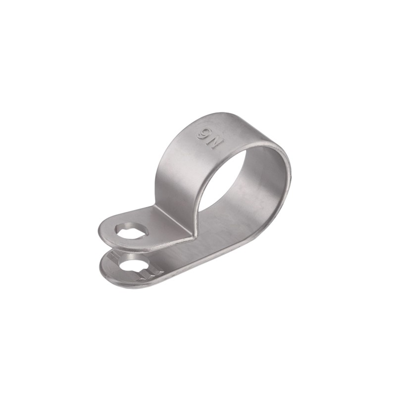 10 pcs : 7425134 - CBL CLAMP P-TYPE SILVER FASTENER