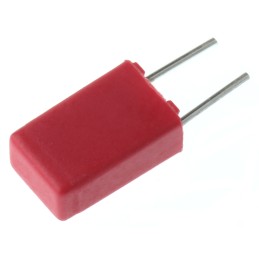5 pcs - WIMA MKS02 Polyester Film Capacitor, 40 V ac, 63 V dc, ±20%, 220nF, Through Hole