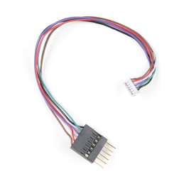 10 pcs : CAB-18081 - BREADBOARD TO CABLE 6 PIN