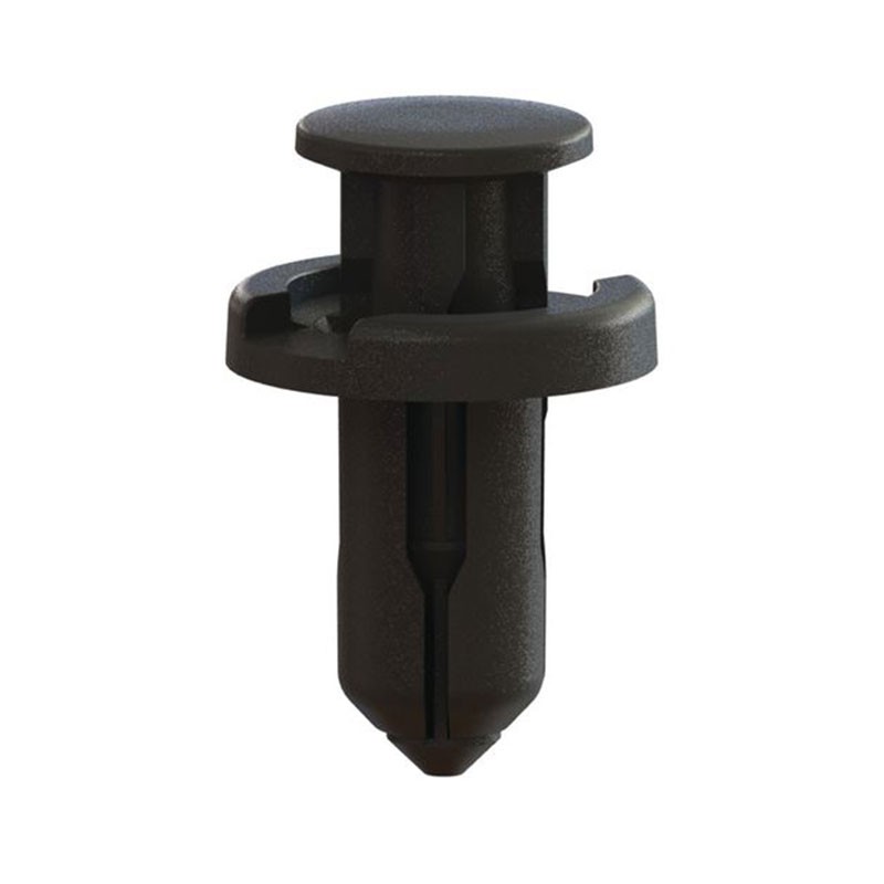 10 pcs : 1301306 - PUSH-IN RIVETS, BLACK, .394 IN H