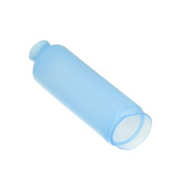 10 pcs : 2-1195164-3 - HEATSHRINK CAP BLUE/TRANSPARENT