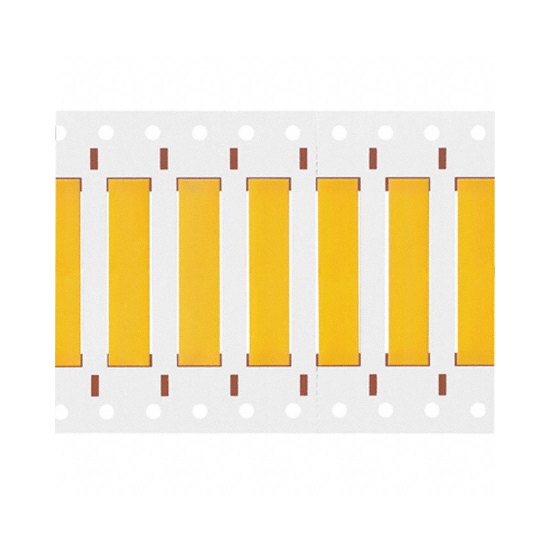 10 pcs : 1961920000 - LABEL HEAT SHRINKABL 0.45X2' YLW
