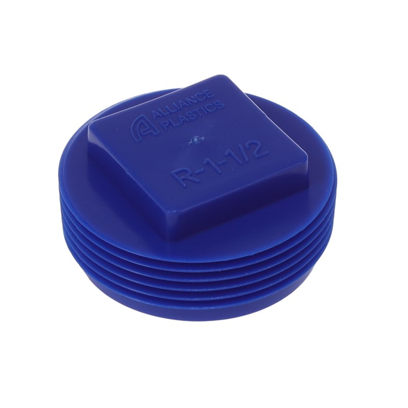 10 pcs : R1-1/2A - NPT THREADED PLUG -SQUARE HEAD,