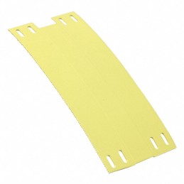 10 pcs : HLX125YW2NEL60S - WIRE MARKR CBL TIE 12.5MM X 80MM