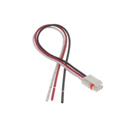 10 pcs : 1-2834182-2 - 3P,PLUG CABLE ASSY-200MM,WHITE,T