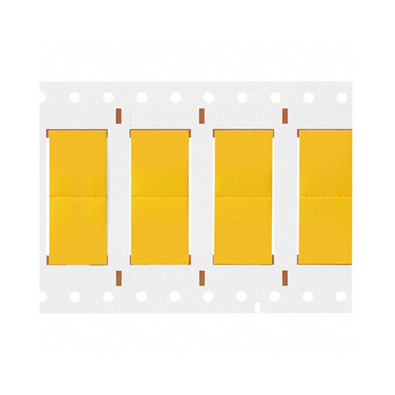 10 pcs : 1962010000 - LABEL HEAT SHRINKABL 0.83X1' YLW