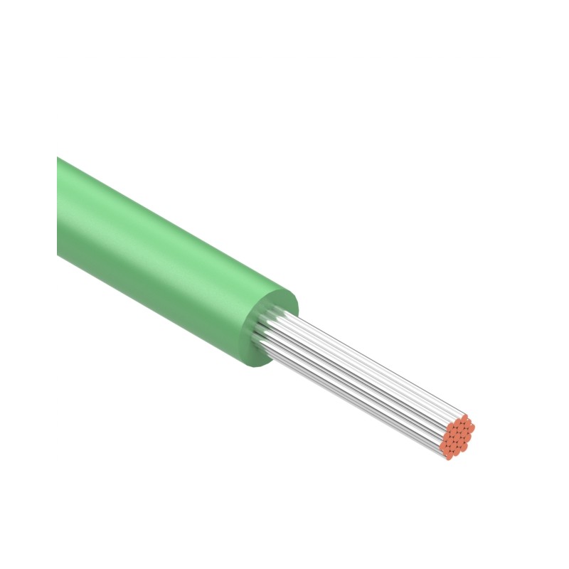 10 pcs : 30-02566 - HOOK-UP STRND 22AWG GREEN 3.28'