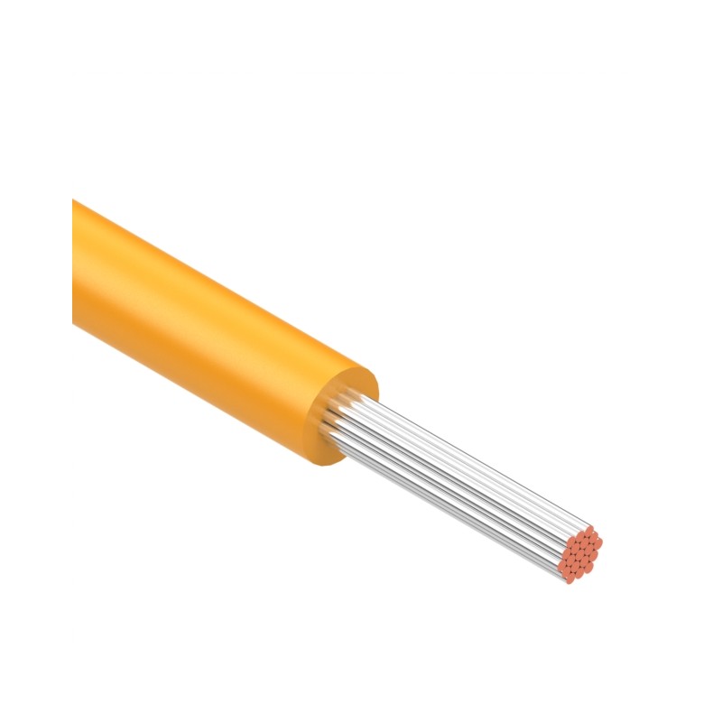 10 pcs : 30-02567 - HOOK-UP STRND 22AWG ORANGE 3.28'