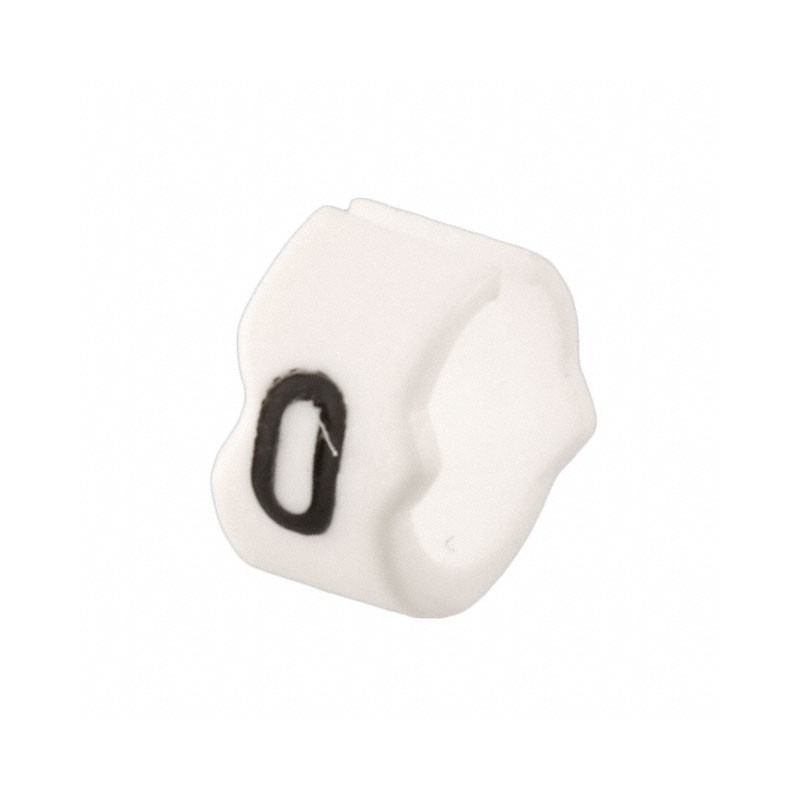 150 pcs : STD12W-0 - WIRE MARKER CLIP-ON WHITE