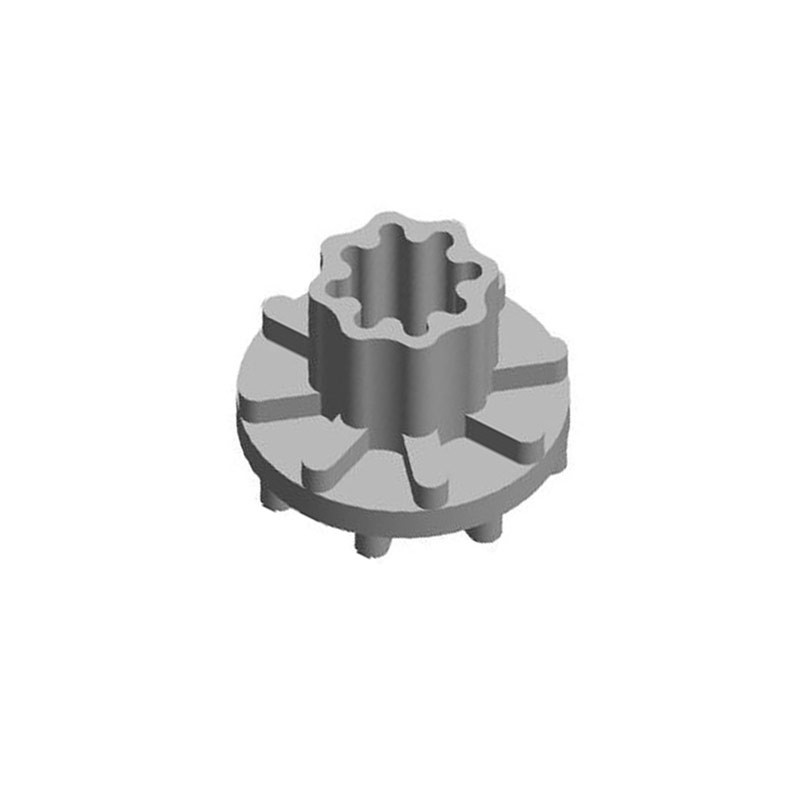 10 pcs : B-434-2 - BUSHING 1/2' THERMOPLASTIC