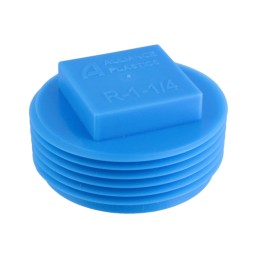 10 pcs : R1-1/4A - NPT THREADED PLUG -SQUARE HEAD,