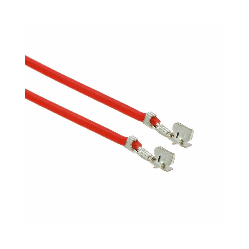 10 pcs : M40-9040099 - M40-100 SKT/SKT 28AWG 150MM